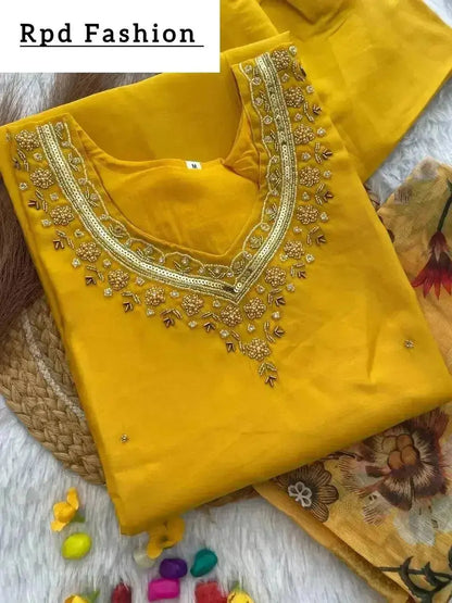 Presenting new handwork kurta set collection - RPD Fashion