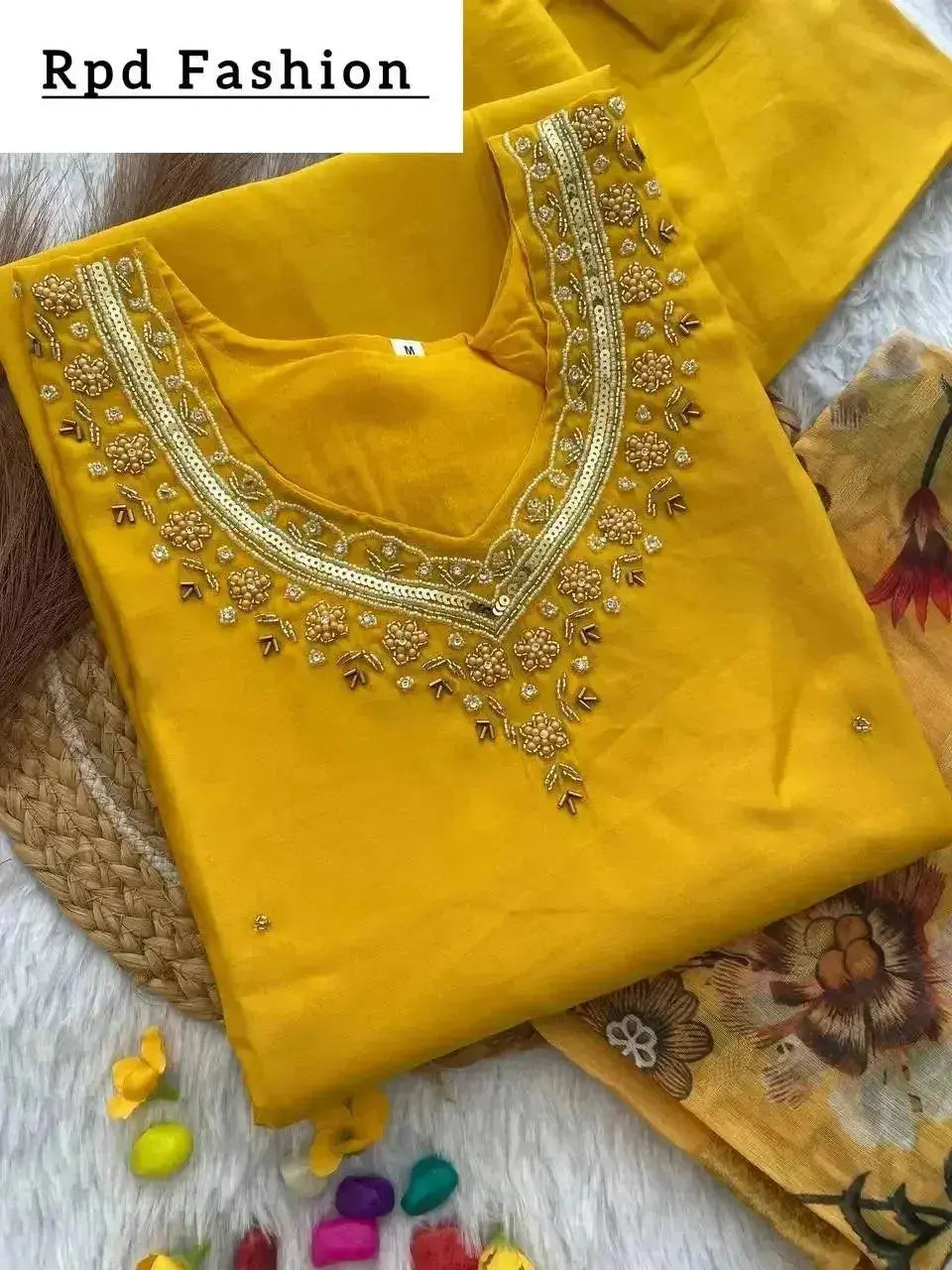 Presenting new handwork kurta set collection - RPD Fashion