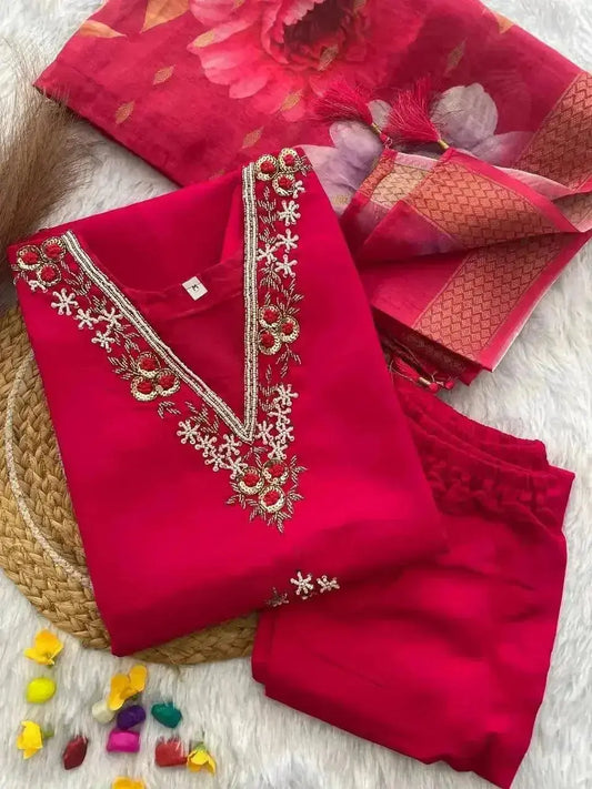 Presenting new handwork kurta set collection - RPD Fashion