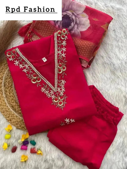 Presenting new handwork kurta set collection - RPD Fashion