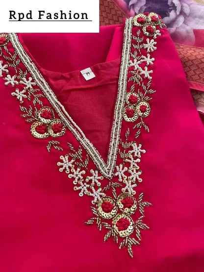 Presenting new handwork kurta set collection - RPD Fashion