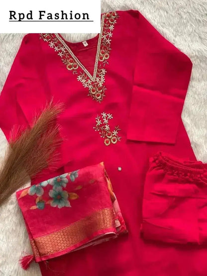 Presenting new handwork kurta set collection - RPD Fashion