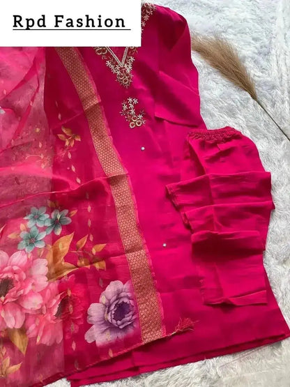 Presenting new handwork kurta set collection - RPD Fashion