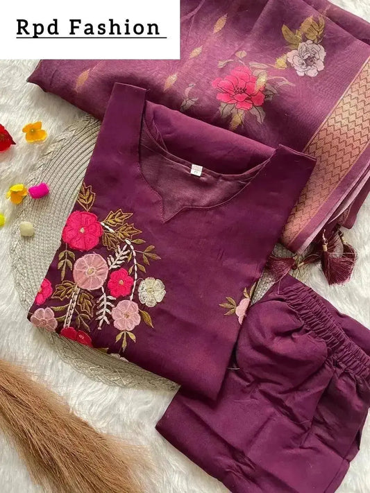 Presenting new handwork kurta set collection - RPD Fashion