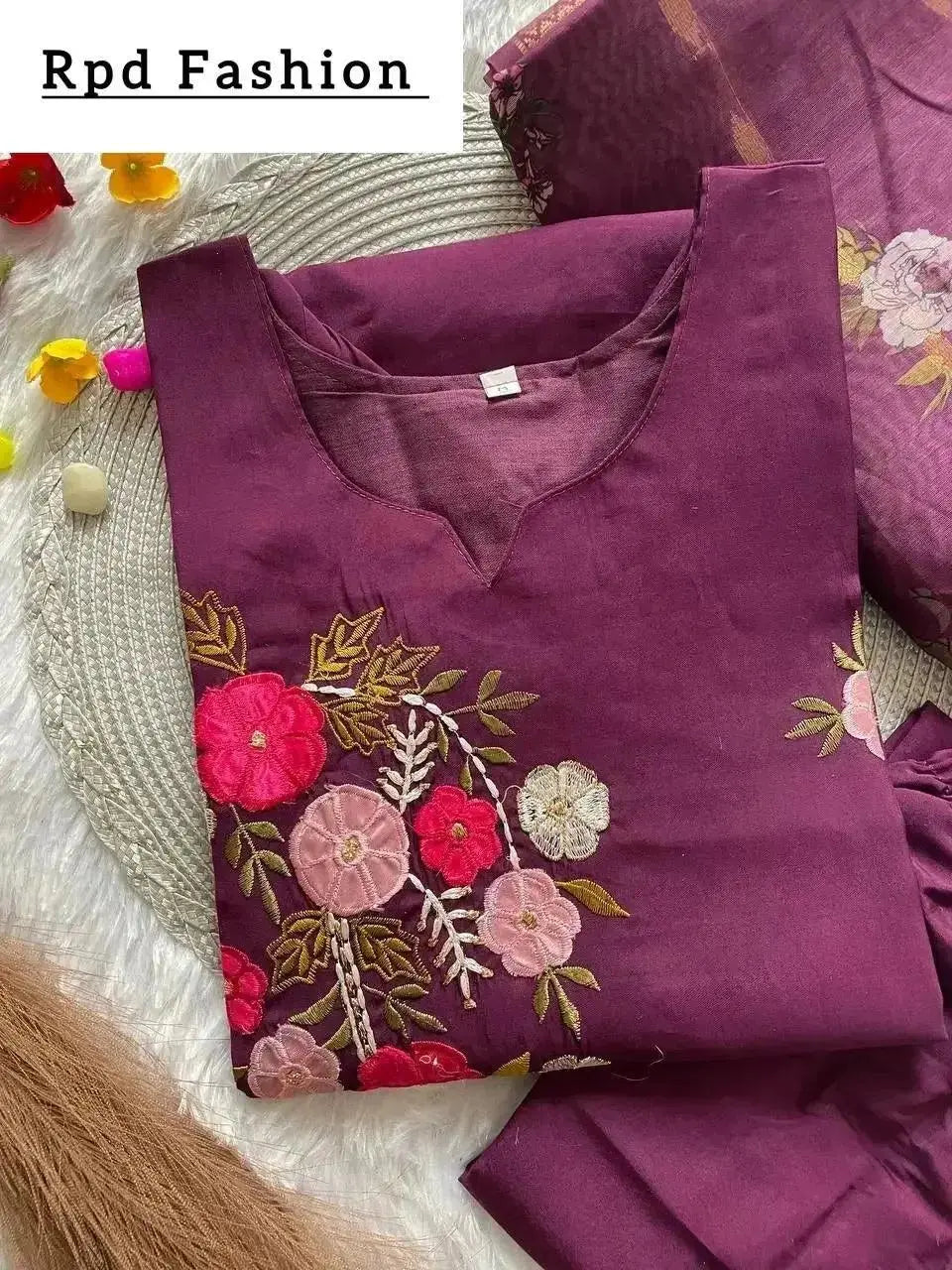 Presenting new handwork kurta set collection - RPD Fashion