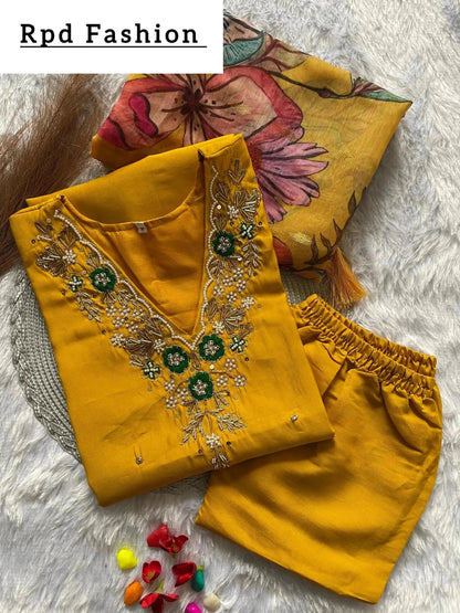 Presenting new handwork kurta set collection - RPD Fashion