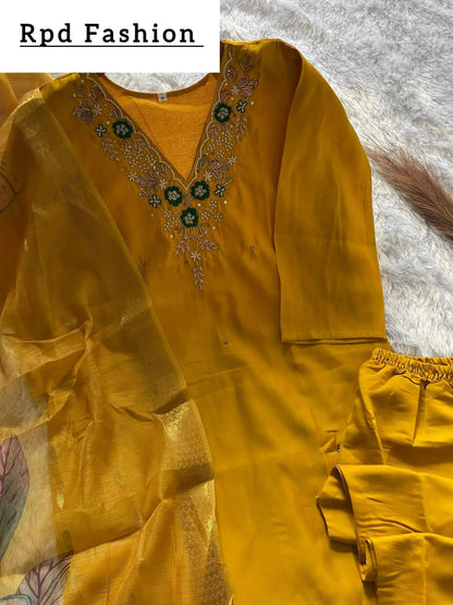 Presenting new handwork kurta set collection - RPD Fashion
