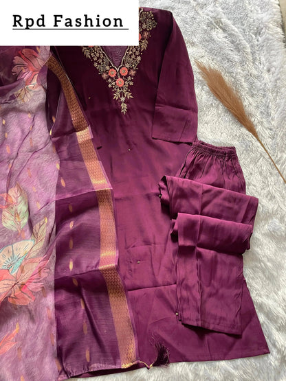 Presenting new handwork kurta set collection - RPD Fashion