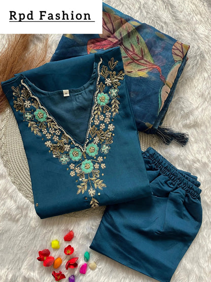 Presenting new handwork kurta set collection - RPD Fashion