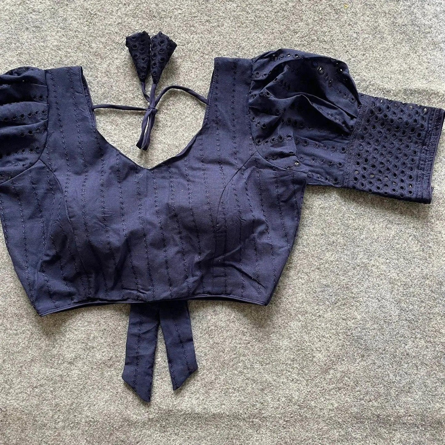 pure cotton hakoba blouse - elegant & comfortable - rpd fashion