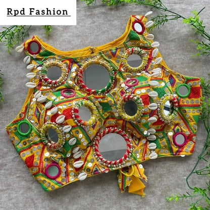 Real Mirror Multi-Thread Work Blouse for Festivities - RPD Fashion