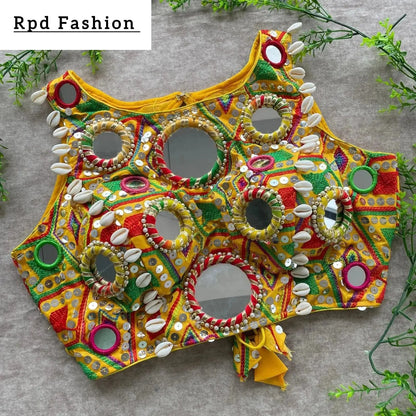 Real Mirror Multi-Thread Work Blouse for Festivities - RPD Fashion