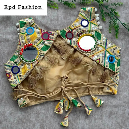 Real Mirror Multi-Thread Work Blouse for Festivities - RPD Fashion