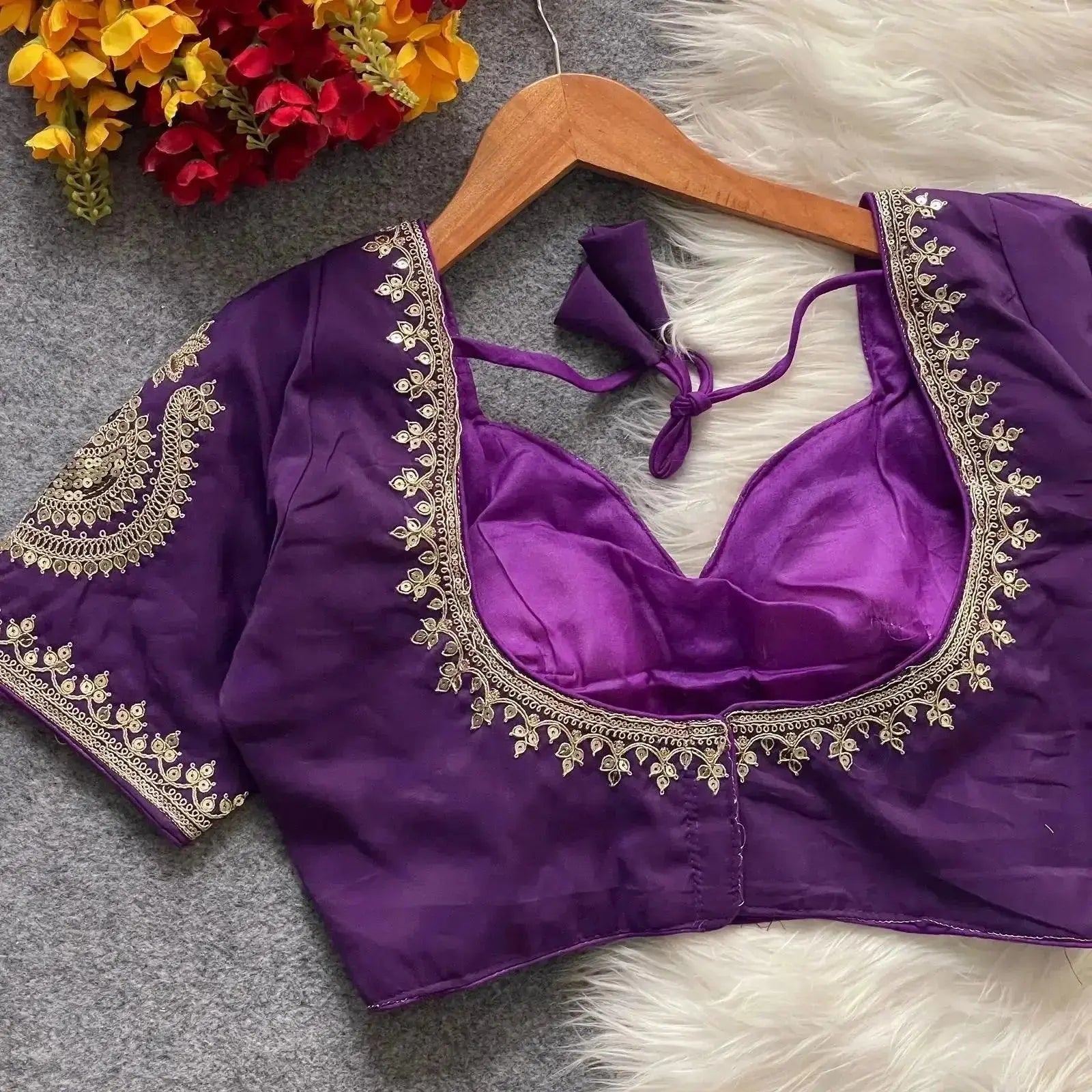 Royal Winter Bridal Blouse – Padded, Stylish & Perfect for Wedding Season - RPD Fashion