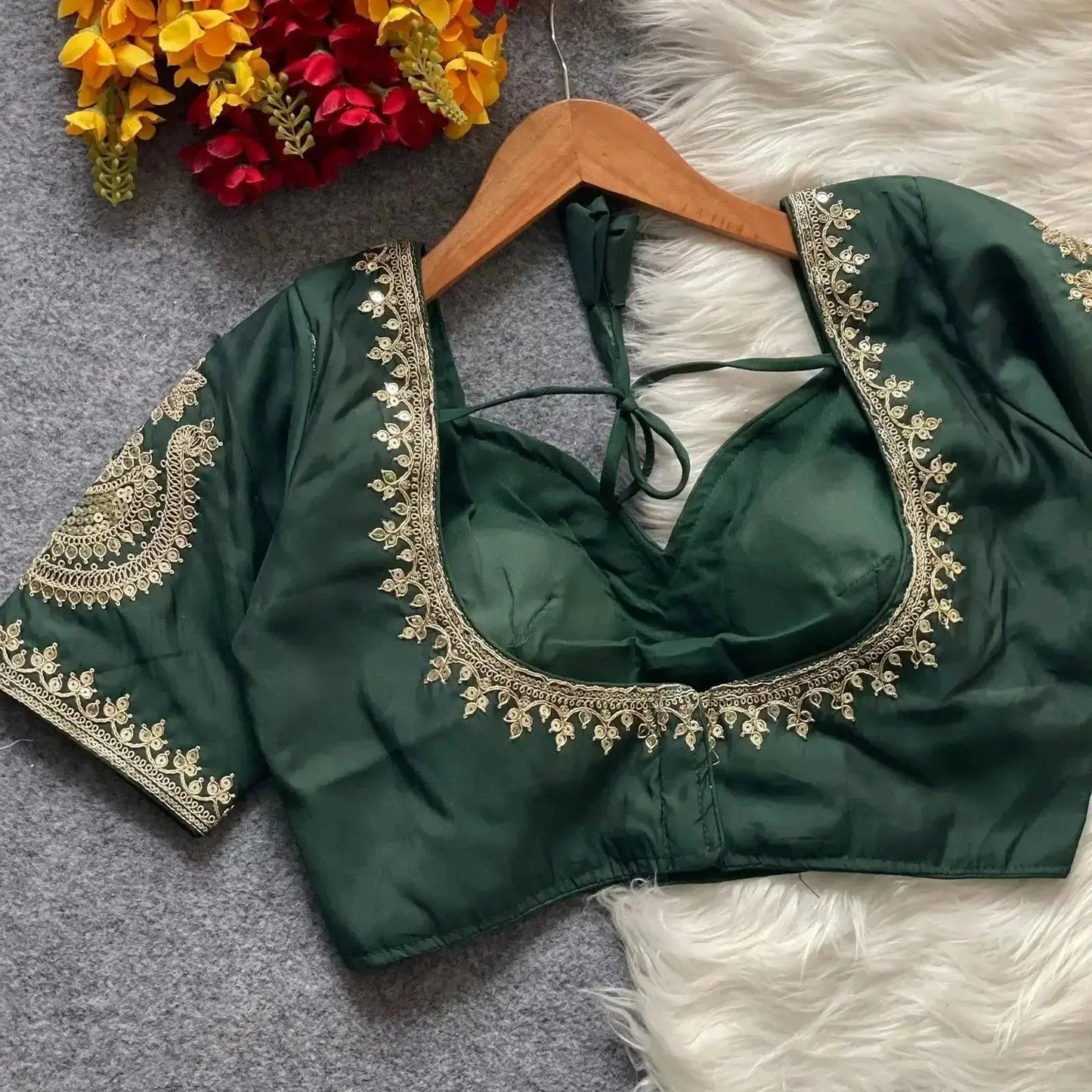 royal winter bridal blouse – padded, stylish & perfect for wedding season - rpd fashion