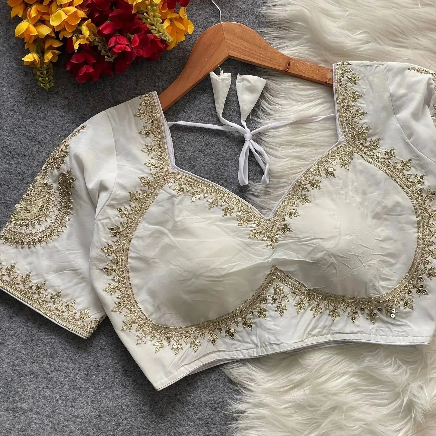 royal winter bridal blouse – padded, stylish & perfect for wedding season - rpd fashion