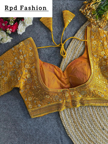 Sabyasachi Inspired Handwork Blouse - RPD Fashion