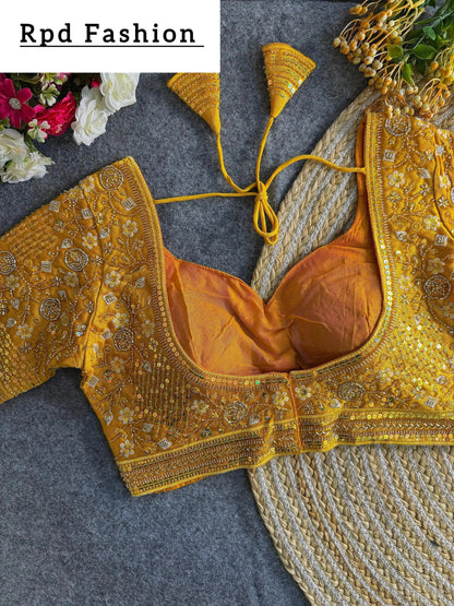 Sabyasachi Inspired Handwork Blouse - RPD Fashion