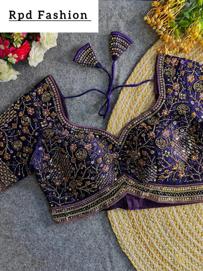 Sabyasachi Inspired Handwork Blouse - RPD Fashion