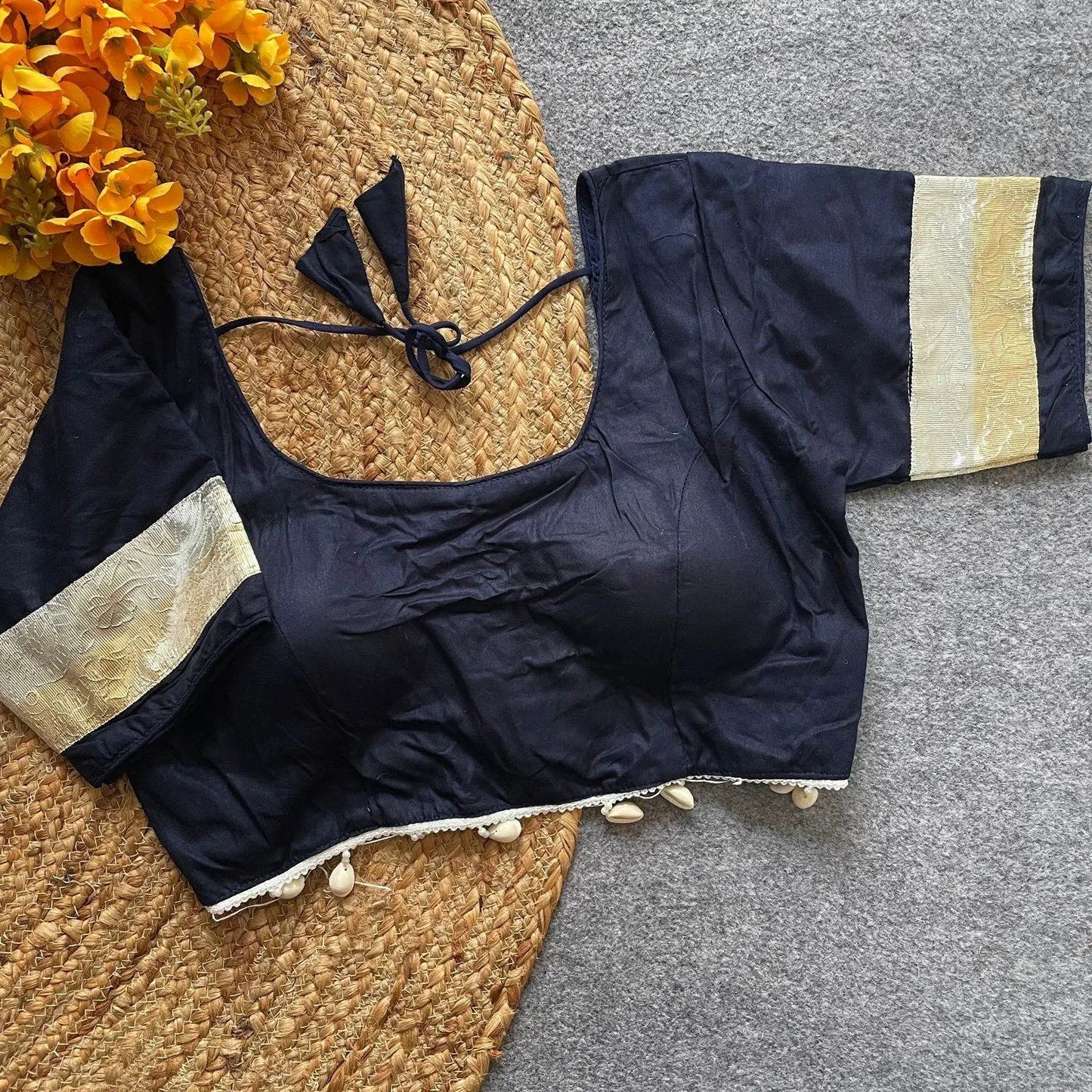 traditional navratri special halter neck blouse - elegant & stylish - rpd fashion