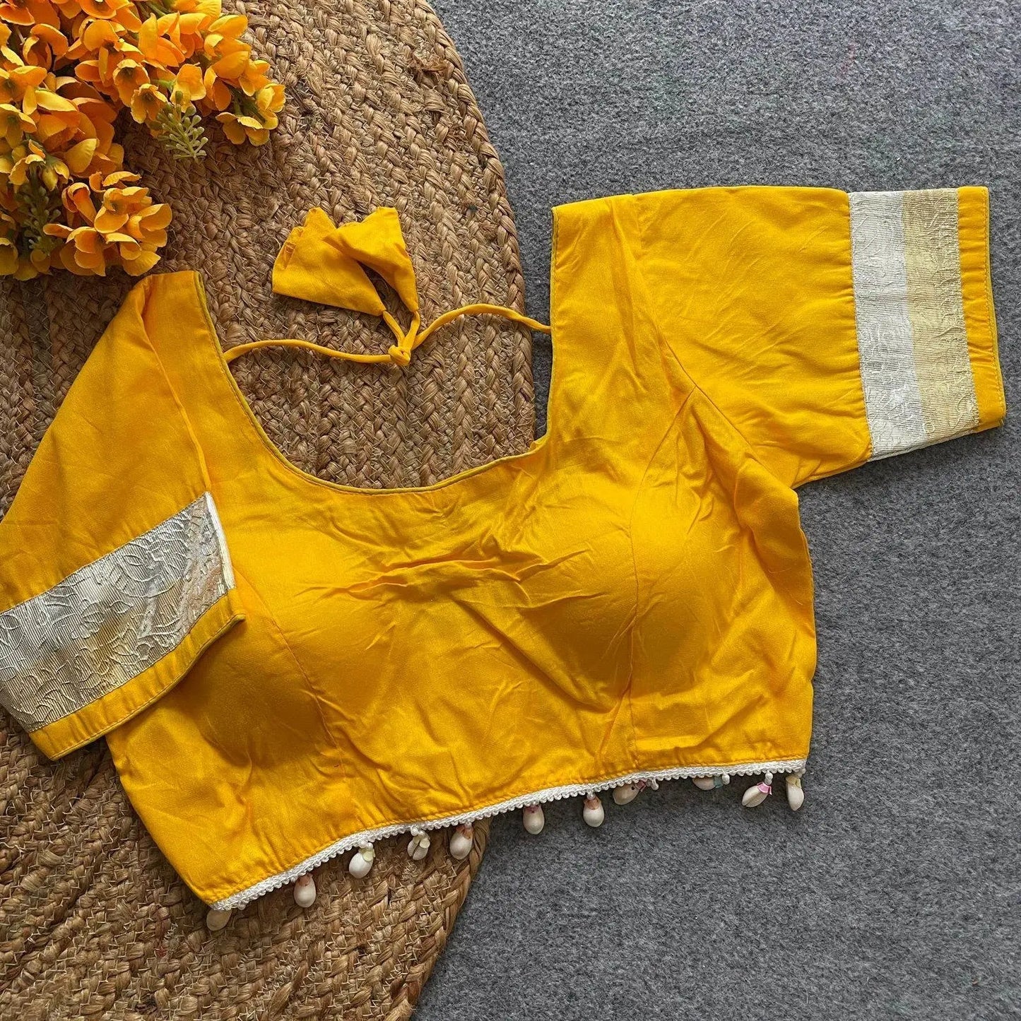 traditional navratri special halter neck blouse - elegant & stylish - rpd fashion