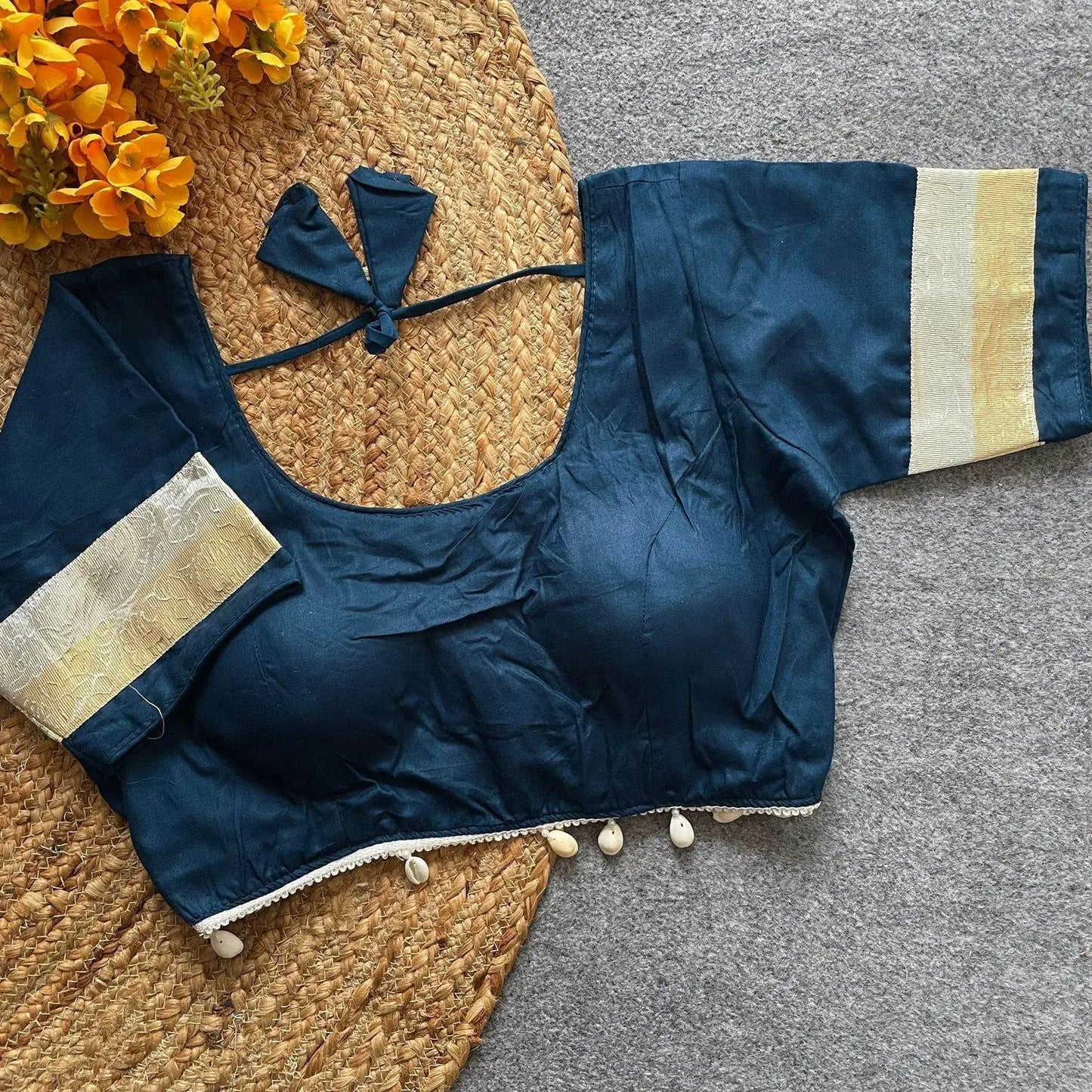 traditional navratri special halter neck blouse - elegant & stylish - rpd fashion