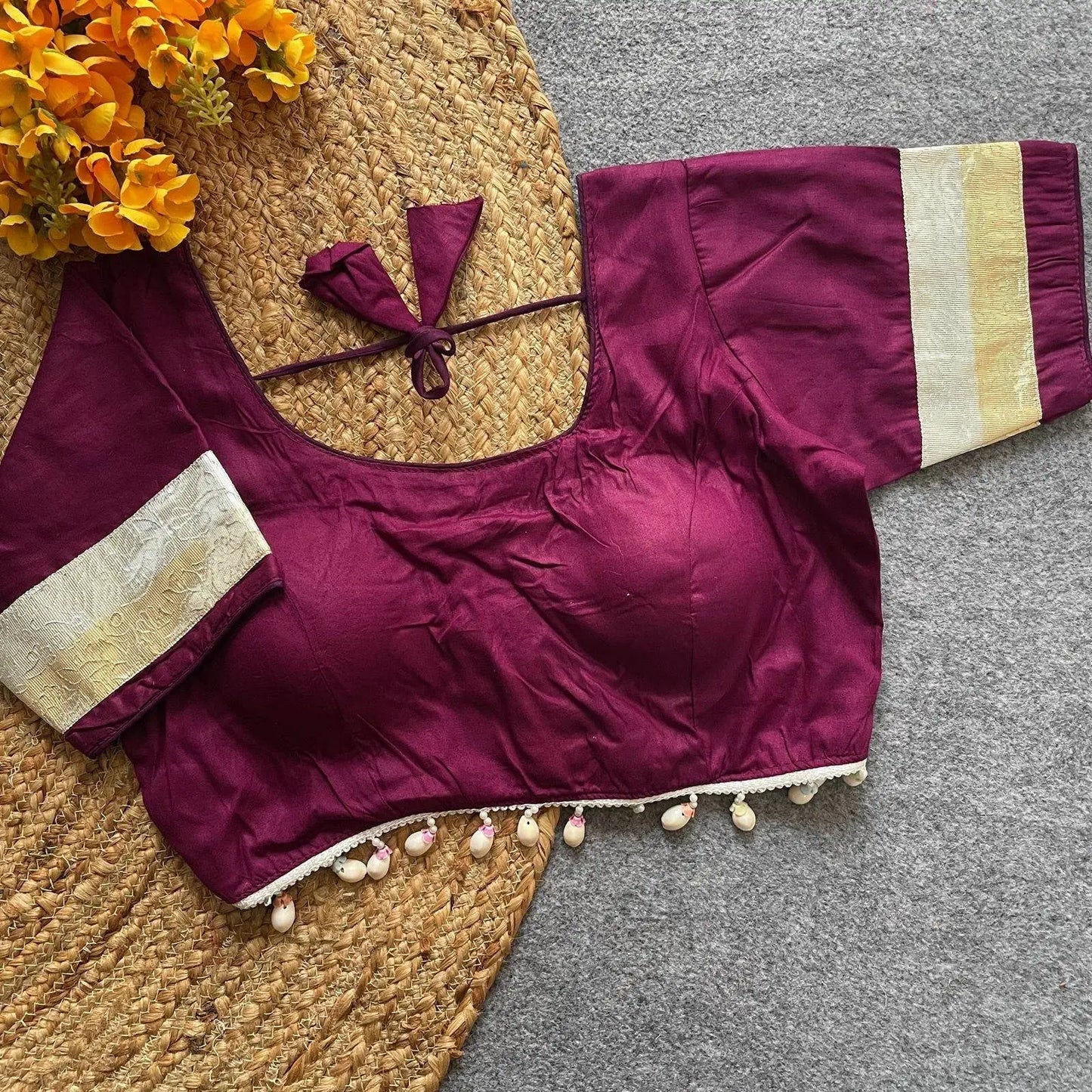 traditional navratri special halter neck blouse - elegant & stylish - rpd fashion