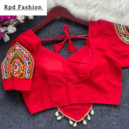 Traditional Navratri Special Halter Neck Blouse - RPD Fashion