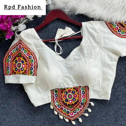 Traditional Navratri Special Halter Neck Blouse - RPD Fashion