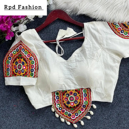 Traditional Navratri Special Halter Neck Blouse - RPD Fashion