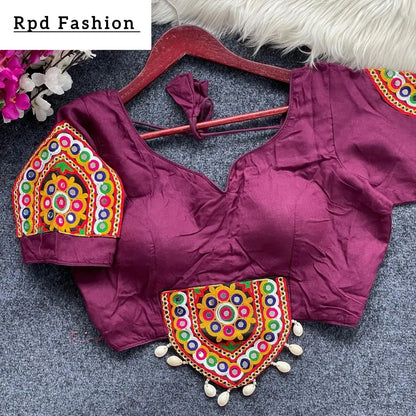 Traditional Navratri Special Halter Neck Blouse - RPD Fashion