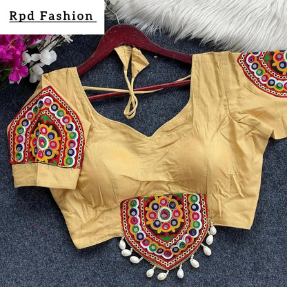Traditional Navratri Special Halter Neck Blouse - RPD Fashion