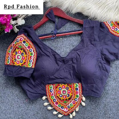 Traditional Navratri Special Halter Neck Blouse - RPD Fashion
