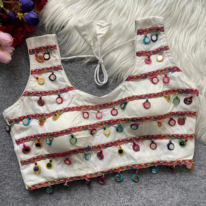 Traditional Navratri Special Halter Neck Blouse - RPD Fashion