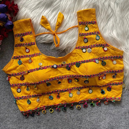 Traditional Navratri Special Halter Neck Blouse - RPD Fashion