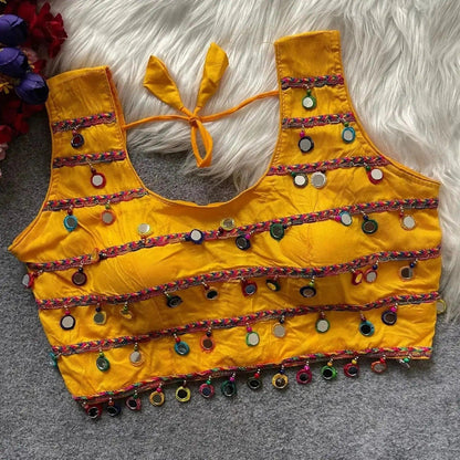 Traditional Navratri Special Halter Neck Blouse - RPD Fashion
