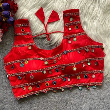 Traditional Navratri Special Halter Neck Blouse - RPD Fashion