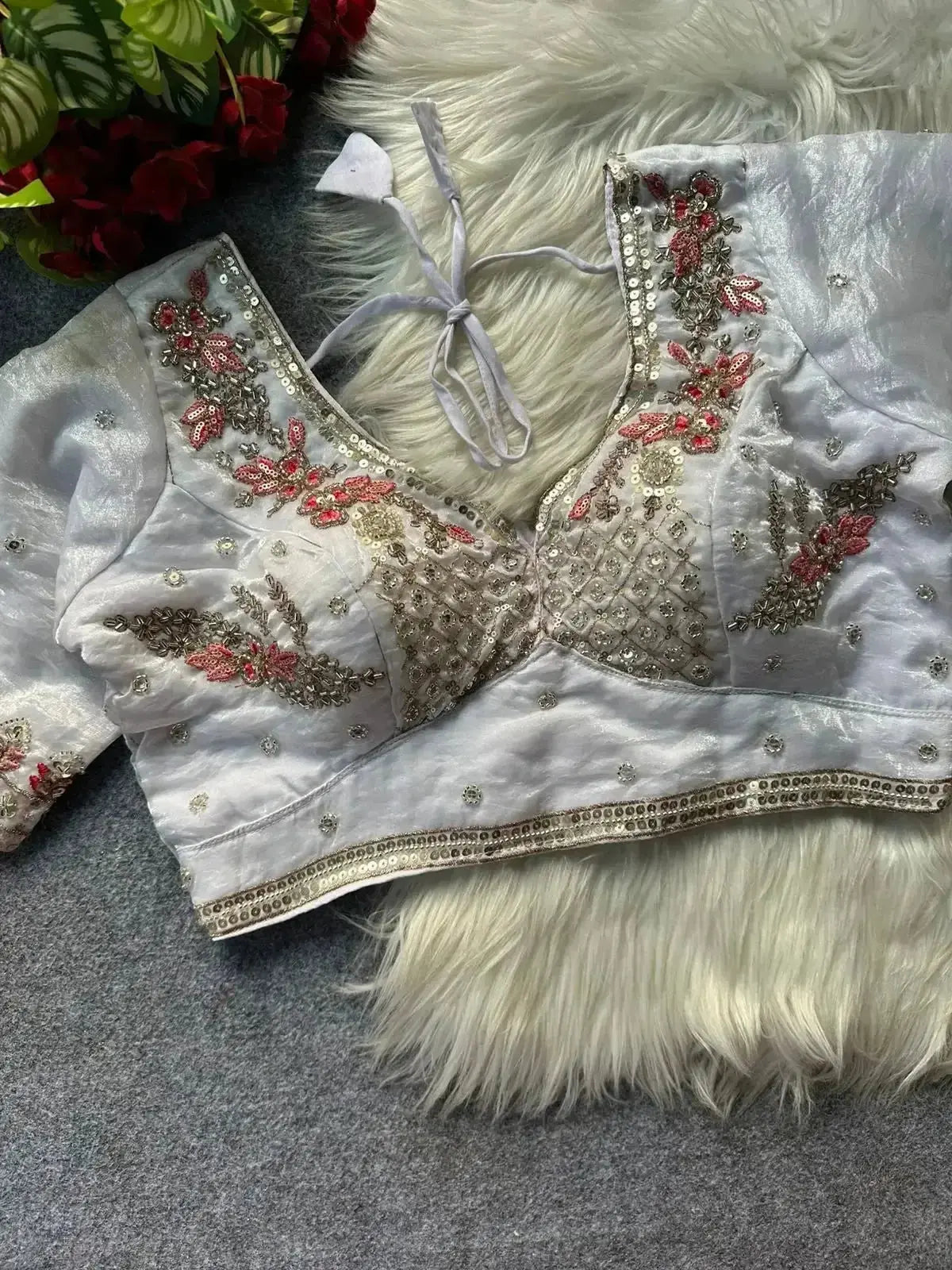 traditional sabyasachi bridal blouse designs for silk sarees - rpd fashion