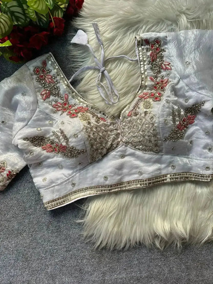 Traditional Sabyasachi Bridal Blouse Designs for Silk Sarees - RPD Fashion