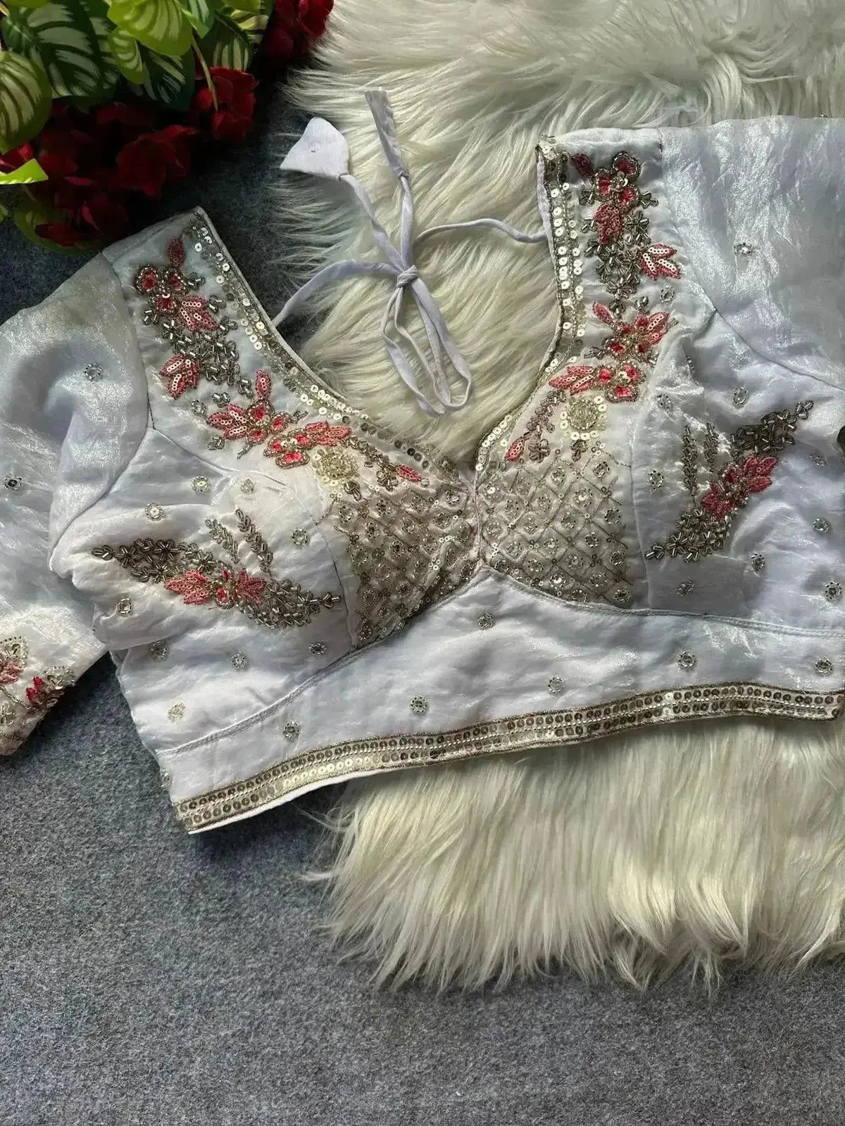 traditional sabyasachi bridal blouse designs for silk sarees - rpd fashion