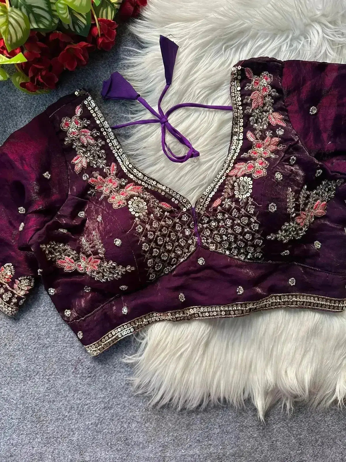 traditional sabyasachi bridal blouse designs for silk sarees - rpd fashion