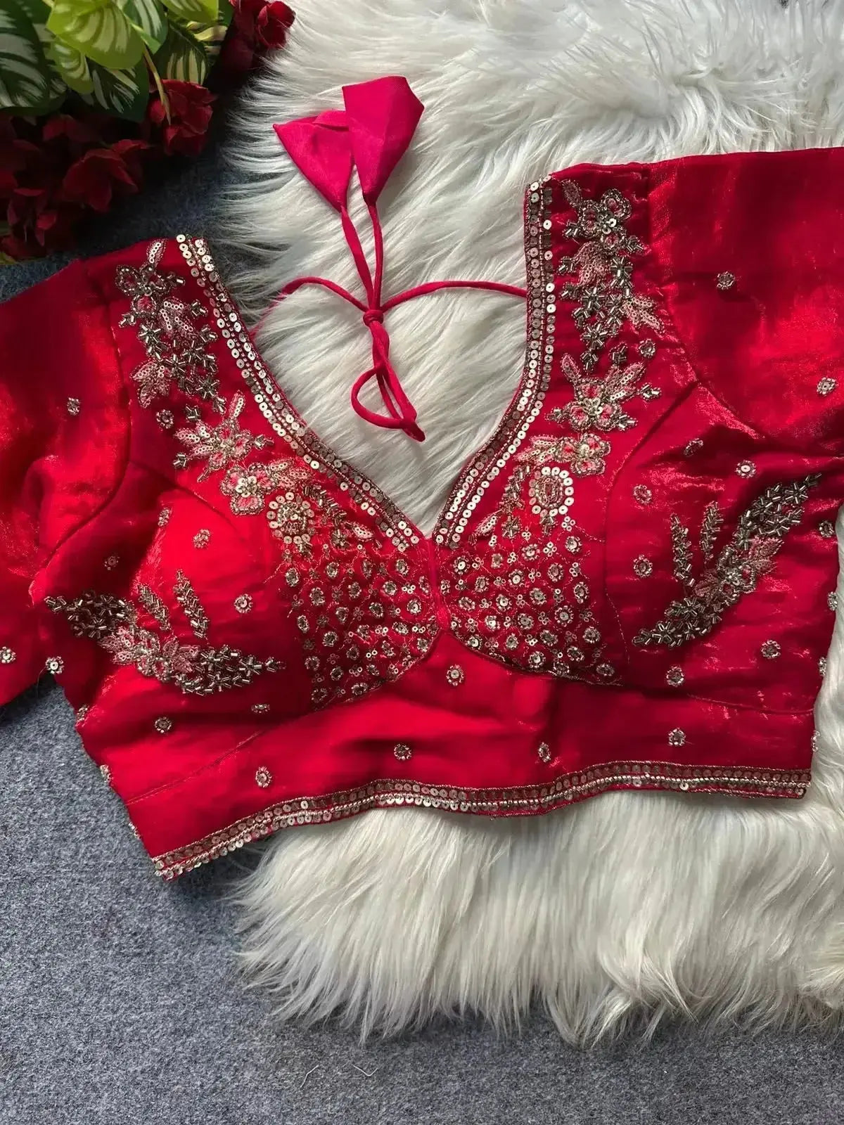 Traditional Sabyasachi Bridal Blouse Designs for Silk Sarees - RPD Fashion