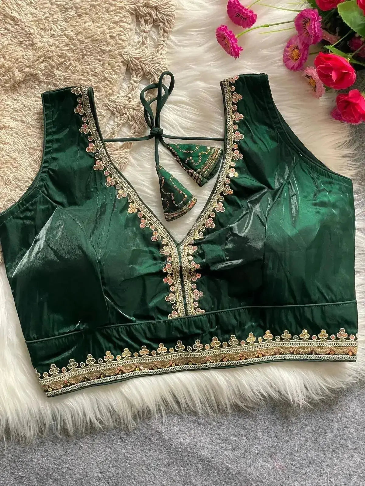 trendy jimmy choo blouse designs latest for saree & lehenga - rpd fashion