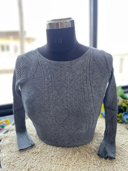 Trendy Winter Blouse for Women – Warm & Stylish Knit Design - RPD Fashion
