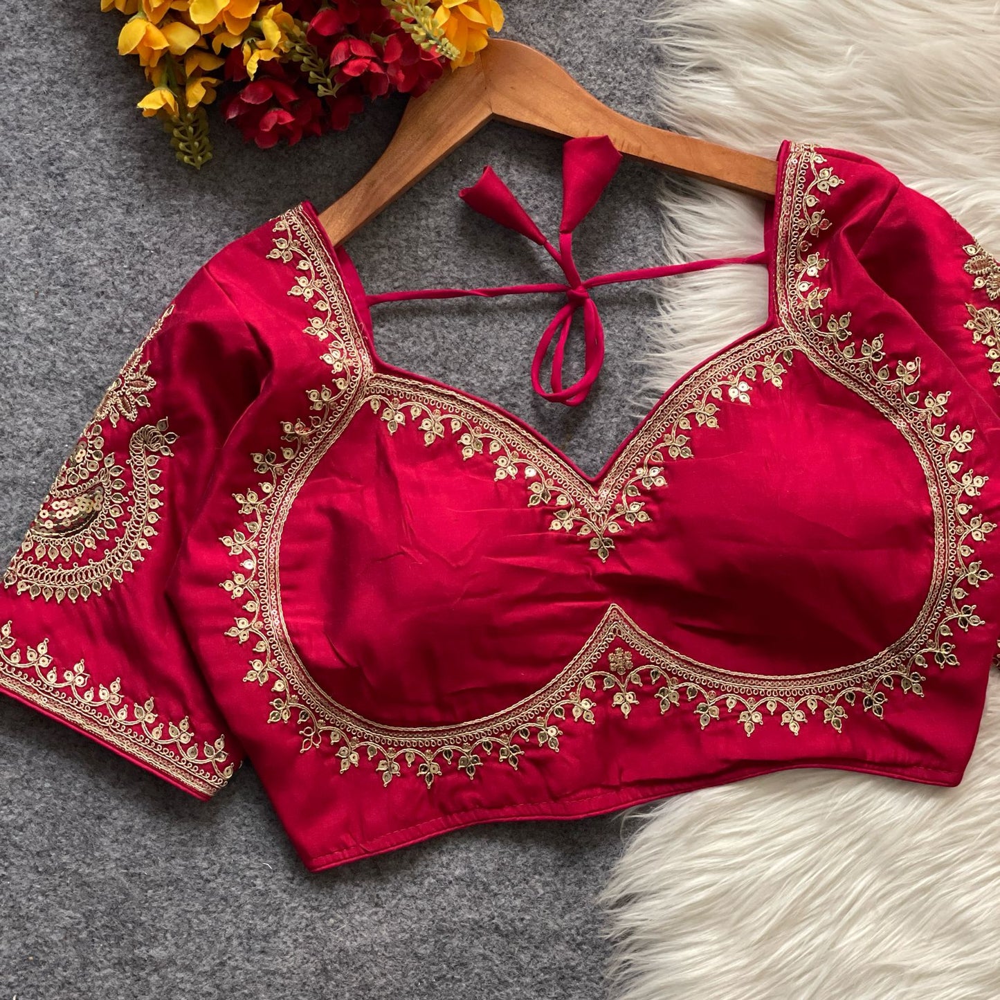 soft silk new design sabyasachi cut blouse