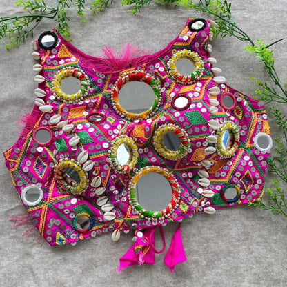 Real mirror with multi thread work blouse Rpd Fashion