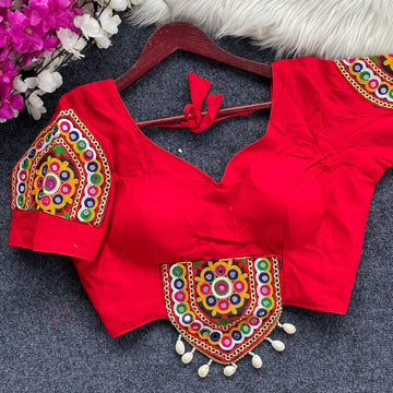 Traditional navratri spl. halter neck blouse