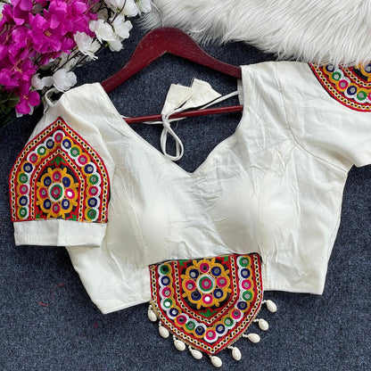 Traditional navratri spl. halter neck blouse