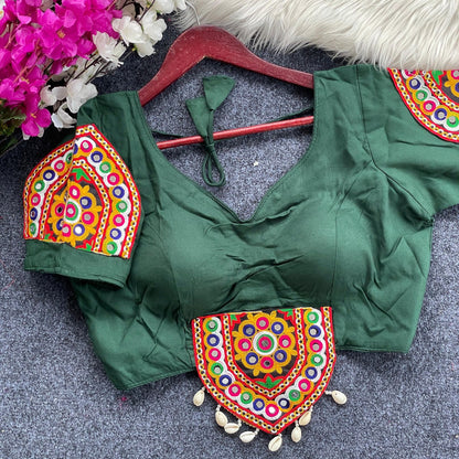 Traditional navratri spl. halter neck blouse