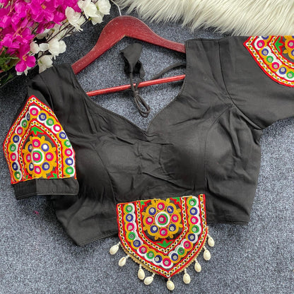 Traditional navratri spl. halter neck blouse